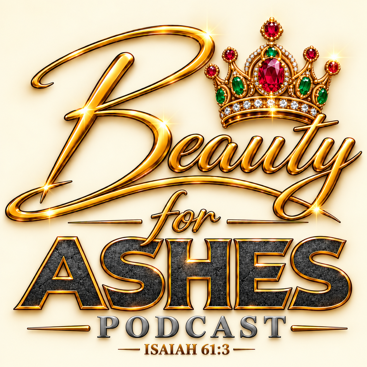 Beauty for Ashes Podcast logo