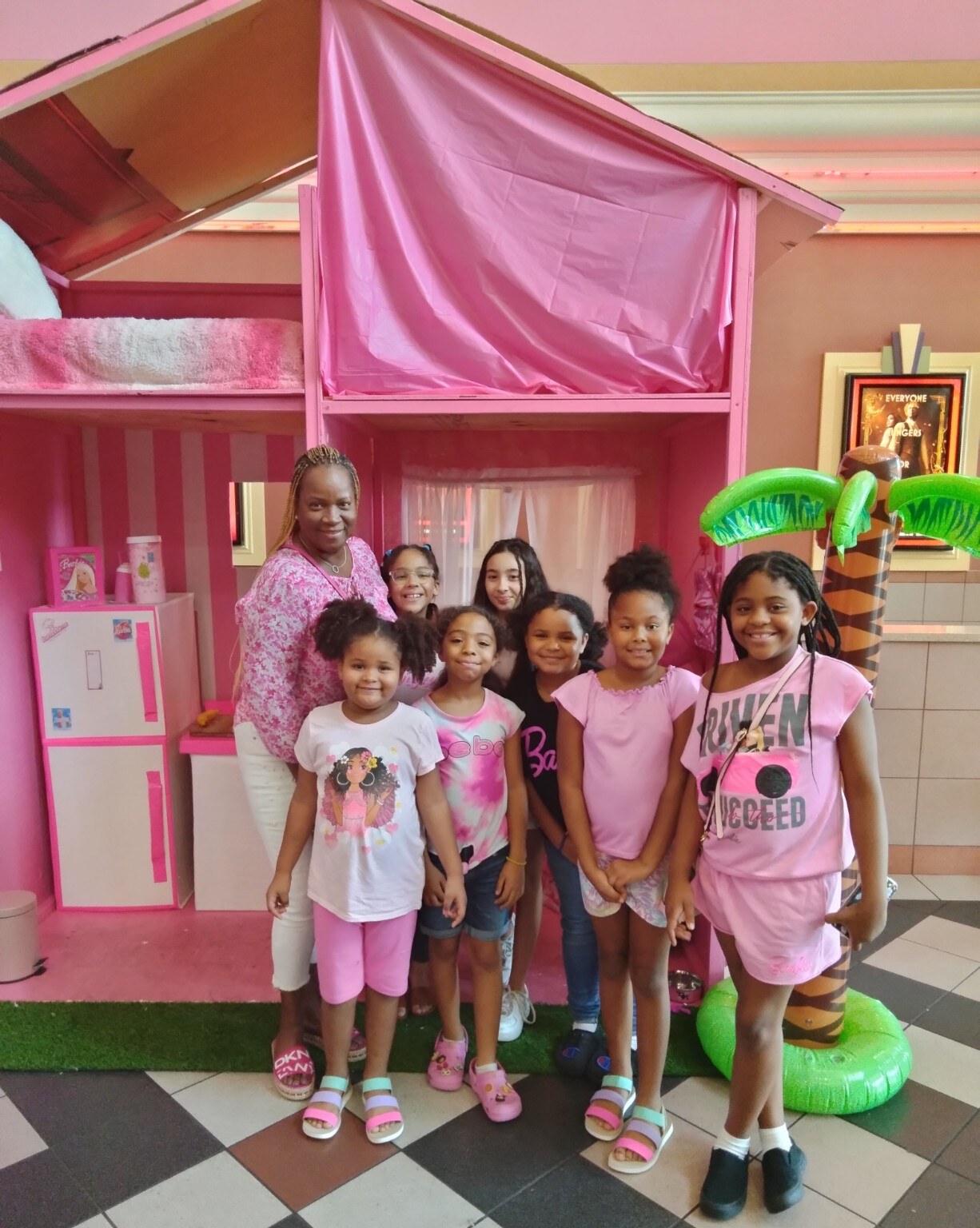 RUBIES movie-night group at The Barbie Movie in July 2023
