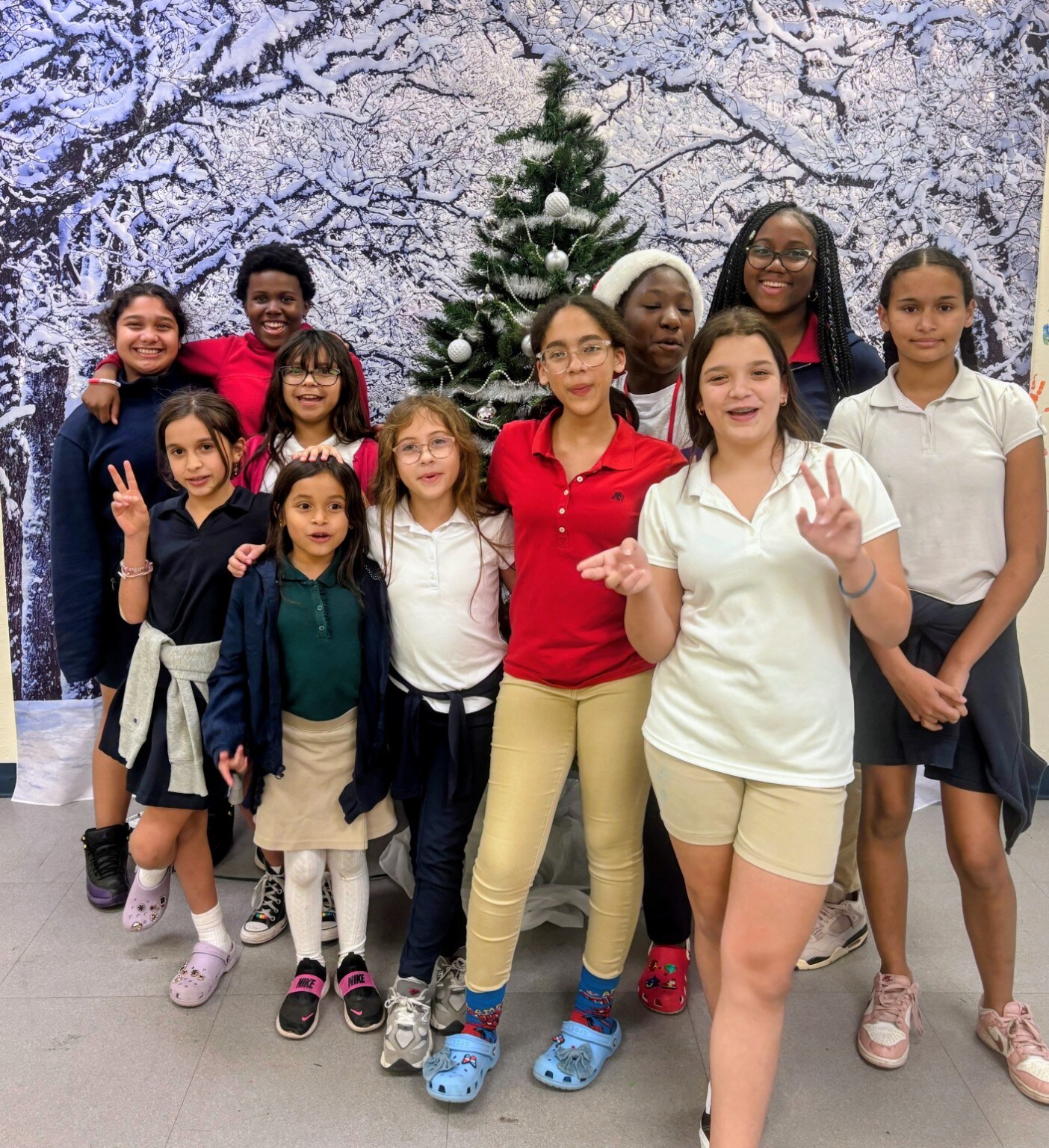 RUBIES participants gathered for a holiday celebration in December 2025