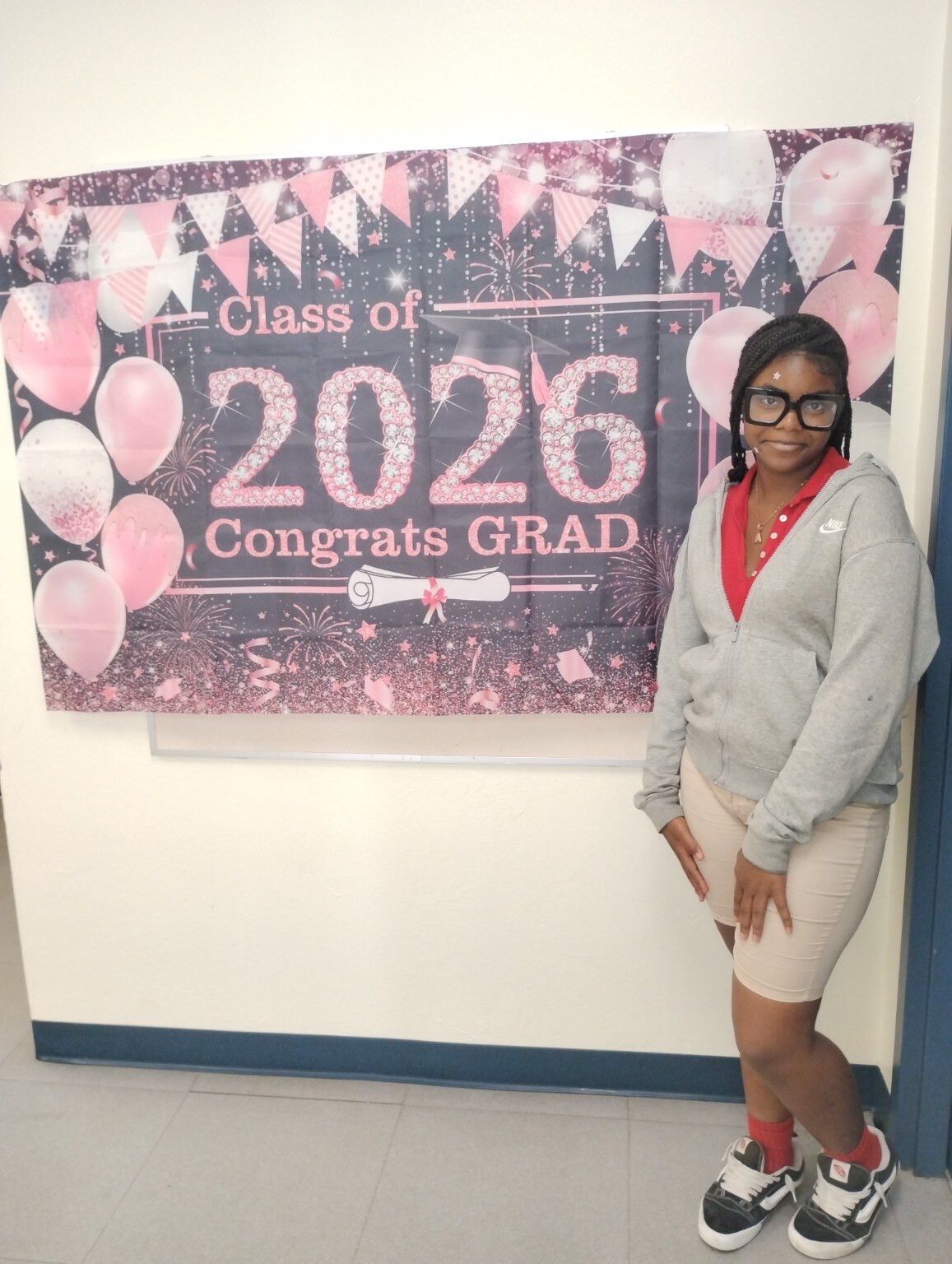 A RUBIES Class of 2026 graduate at the graduation celebration